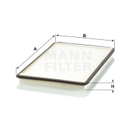 Фильтр салона MANN-FILTER CU 3032